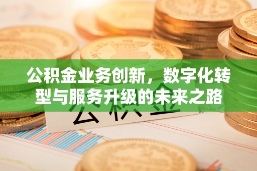 阿荣旗公积金业务创新，数字化转型与服务升级的未来之路