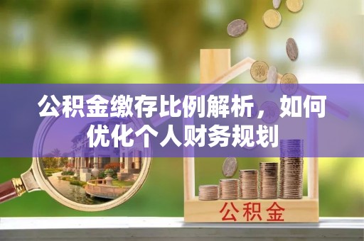 阿荣旗公积金缴存比例解析，如何优化个人财务规划